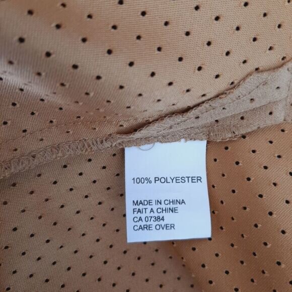 ERIC ALEXANDRE Faux Suede Shirt Jacket & Pants Set Tan Sz L | Eur 46 - Picture 8 of 13